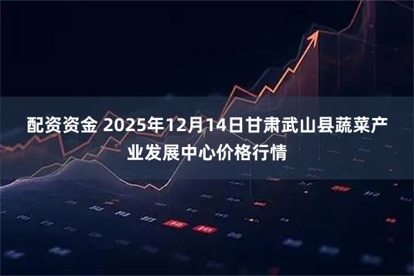 配资资金 2025年12月14日甘肃武山县蔬菜产业发展中心价格行情